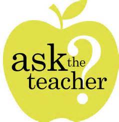 ask the teacher 